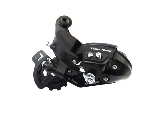 Задний переключатель Shimano Tourney RD-TY300 с винтом SGS (длинный), скорость 6/7 Y935