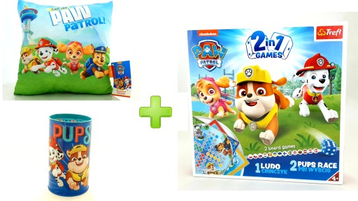 Игры Paw Patrol 2in1 Китайские собачьи бега Trefl 01896