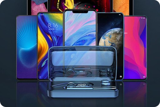 Bluetooth-наушники Powerbank PURE SOUND pro С ПОДДЕРЖКОЙ MULTIPOINT
