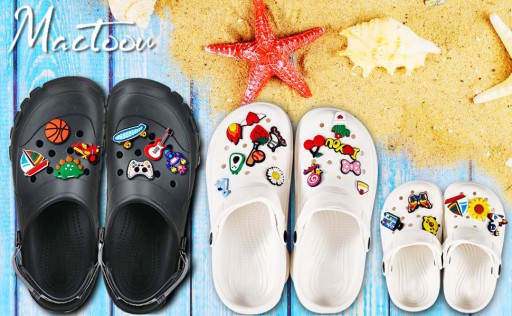 Подвески для обуви - CROCS - TREND зажимы, аксессуары - доставка 1/2 дня