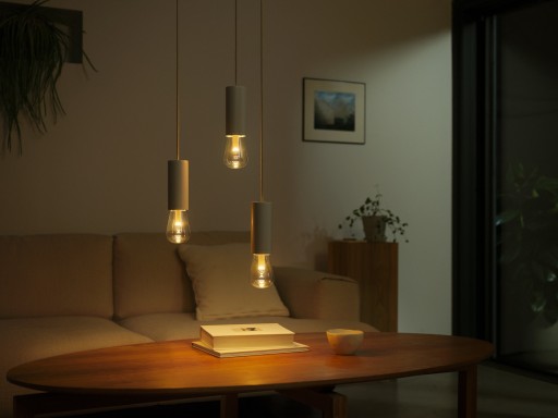 Умная лампа E27 PHILIPS HUE разноцветная белая ST72 продолговатая