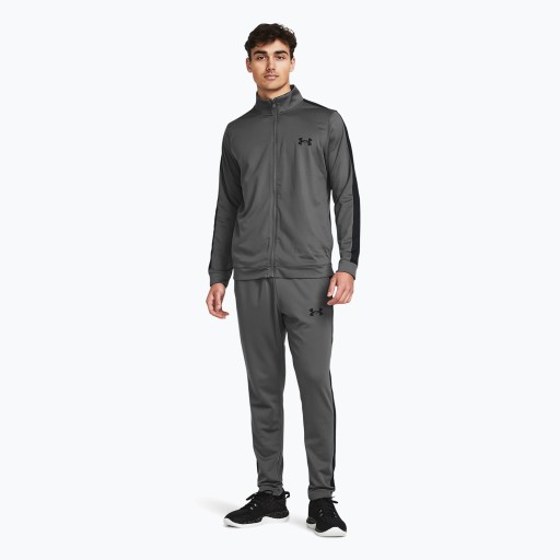 Мужской вязаный спортивный костюм Under Armour UA Castlerock/черный спортивный костюм размера XXL