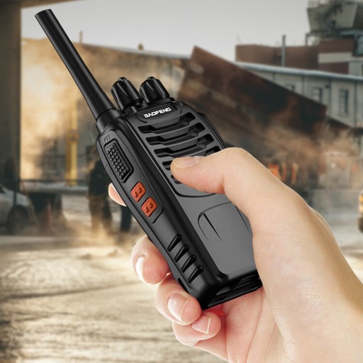 2 РАЦИЯ BAOFENG BF888S PMR 5 Вт, 16 КАНАЛОВ