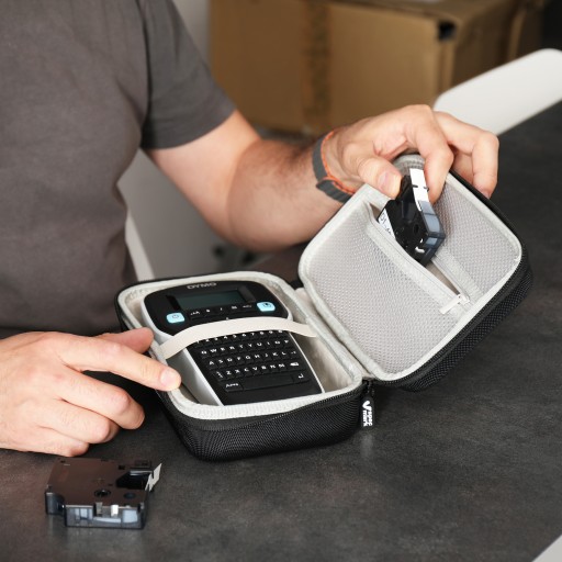 Принтер DYMO LabelManager LM160 в комплекте с лентой 45013 и чехлом-футляром