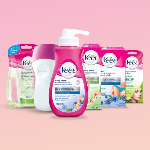 Полоски VEET Набор для восковой эпиляции NORMAL SKIN