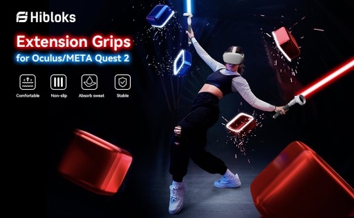 РУЧКИ 2В1 ДЛЯ КОНТРОЛЛЕРОВ OCULUS QUEST 2 VR