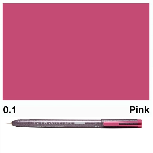COPIC Multiliner Fineliner 0,1 мм розовый