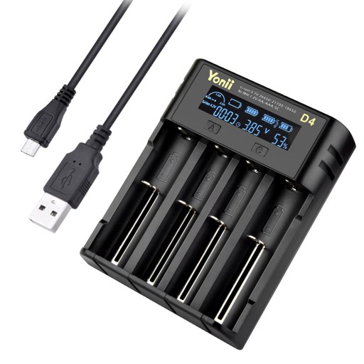 Mobile Chargers Battery 4 Slots