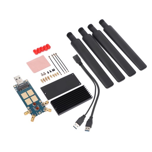 Adapter ngff m.2 na USB z gniazdem karty SIM 4 antena obsługuje ciepło 3g 4g 5g