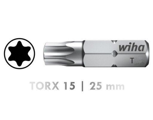 Бита Wiha Torx T15x25 мм.