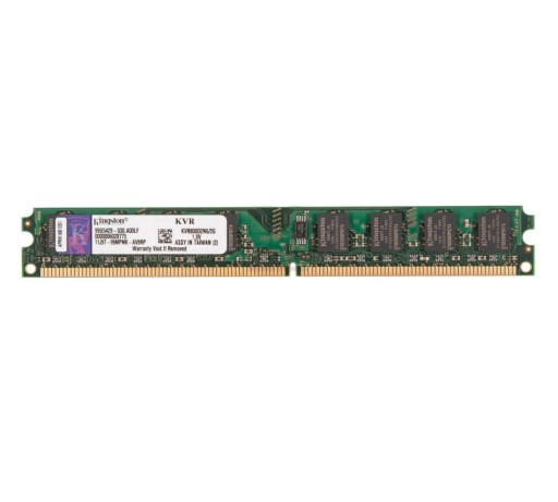 Оперативная память DDR2 2 ГБ, 800 МГц CL6, низкопрофильная Kingston
