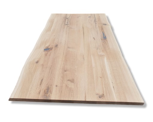 BLAT DĘBOWY RUSTIC, KRAWĘDŹ OFLIS, 200X90CM