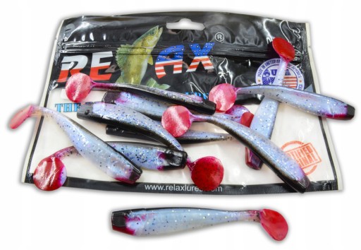 Relax KING SHAD ZANDER РЕЗИНА 4 дюйма - 11,5 см