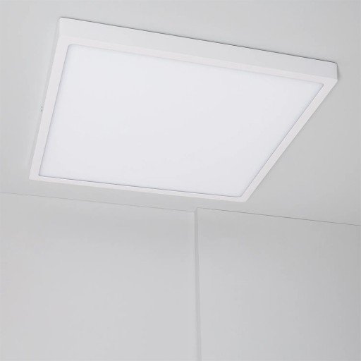 Накладная светодиодная панель 36Вт Белый 40x40 см Потолочный светильник SuperLED