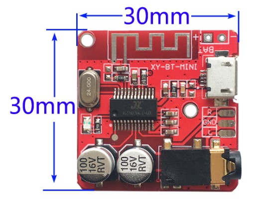 Moduł Bluetooth 4.1 Stereo Audio microUSB USB