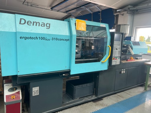 Концепция термопластавтомата Demag ergotech 100/420-310, год: 2001
