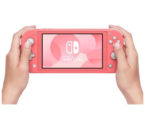 Розовая консоль Nintendo Switch Lite