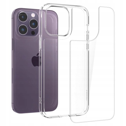 Чехол для iPhone 14 Pro, стеклянный корпус Spigen