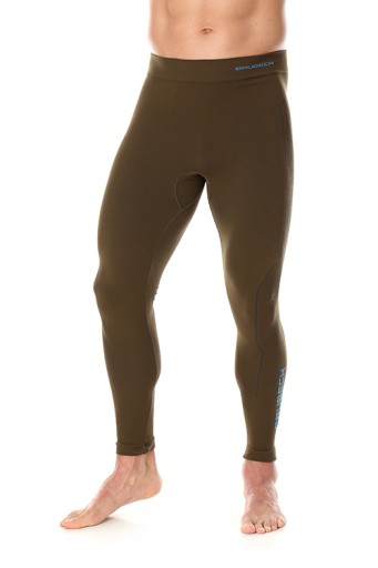 Теплые мужские беговые леггинсы Brubeck Thermo S
