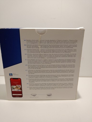 DETEKTOR CZUJNIK DYMU BOSCH SMART HOME ZASIĘG 100M Smoke Alarm