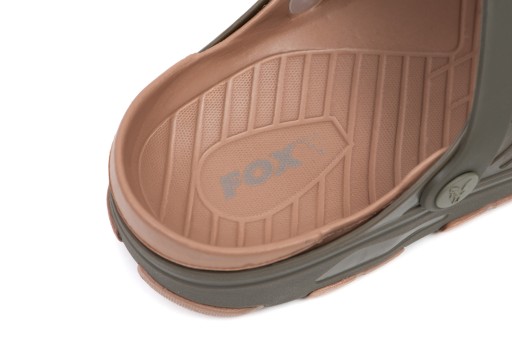 Удобный легкий лоскут Fox Khaki Clogs-43