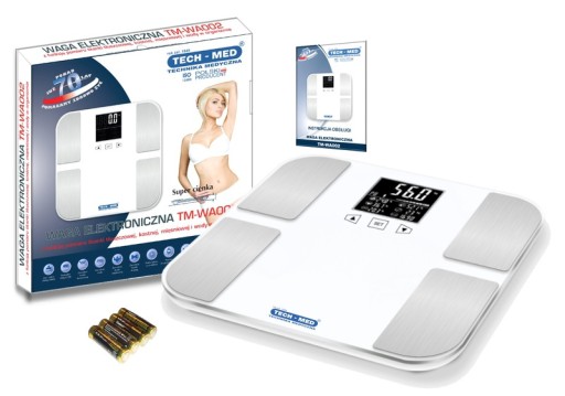 TECH-MED TM-WA002 АНАЛИТИЧЕСКИЕ ВЕСЫ ДЛЯ ВАННОЙ ИМТ