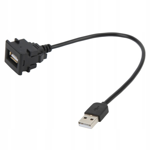Przedłużenie gniazda USB z męskiego na żeńskie