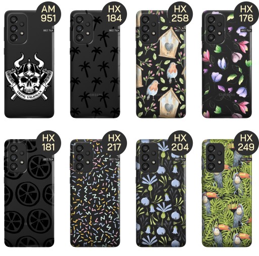 ETUI DO SAMSUNG GALAXY A33 5G WZORY BEZ TŁA NAKLEJKI STICKER OBUDOWA CASE