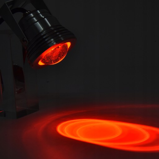 ПОДВОДНЫЙ СВЕТ RGB 9 СВЕТОДИОДОВ 12В 10ВТ УДАЛЕННАЯ ЛАМПА