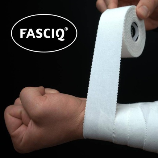 TEJP жесткий гипс белый FASCIQ Sport Tape 2,5 см