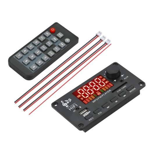 portables BT 5.0 MP3 Player Decoding Board 2x40W Player Call Remote B