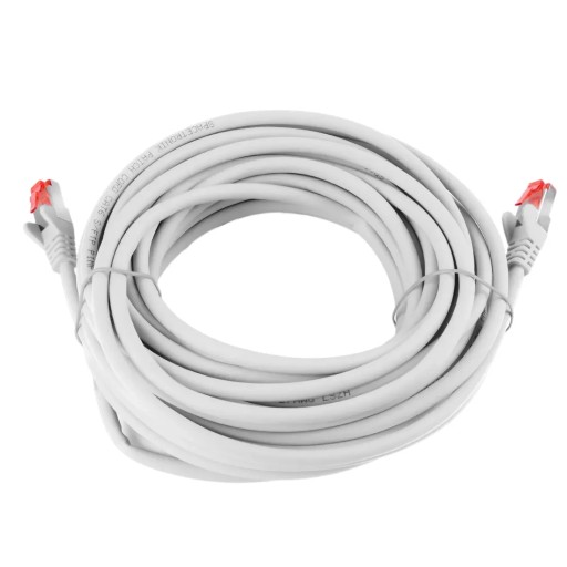 Кабель RJ45 CAT 6 S/FTP AWG27 LSZH белый 10 м