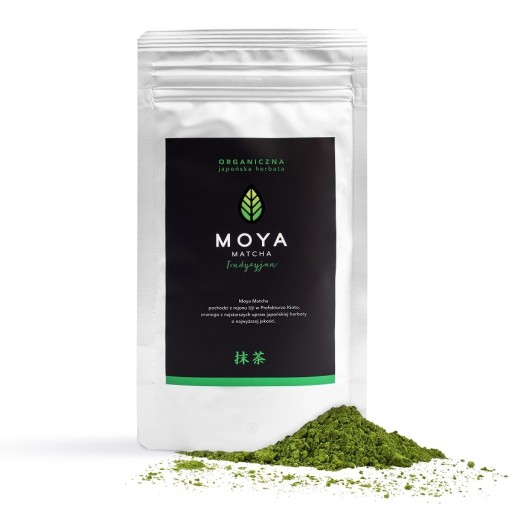 MOYA MATCHA TRADYCYJNA ZIELONA HERBATA 100g JAPAN