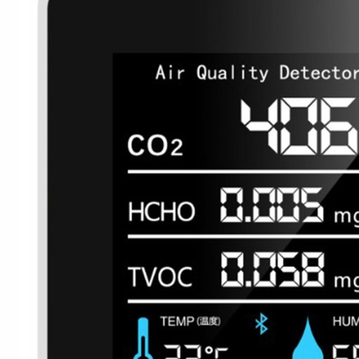 ДЕТЕКТОР CO2 TVOC HCHO ТЕРМОМЕТР 5В1