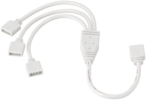 Złączka rozgałęziacz kabel RGB 4 pin 1/3