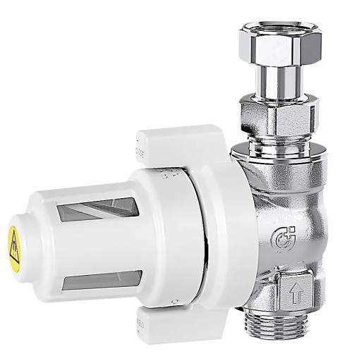 CALEFFI Магнитный фильтр Сепаратор 3/4 дюйма, прямой Магнетизер