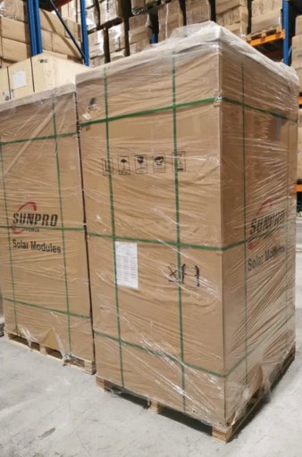 Фотоэлектрическая панель SUNPRO 430W TOPCON FULL BLACK BIFACIAL