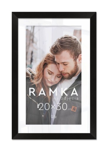 Черная Фоторамка 20х30 см Фоторамка 30х20 см