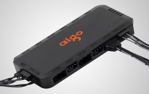 Контроллер вентилятора/RGB PWM Aigo APC1 + пульт ДУ