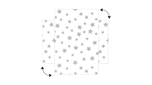 Декоративная доска GREY STARS для ребенка