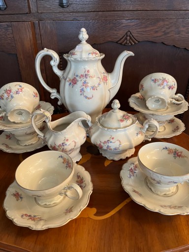 Кофейный сервиз Rosenthal Pompadour на 6 персон.