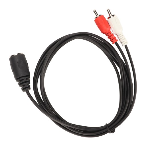 Kabel 5-pinowy żeński DIN na 2 męskie złącza RCA Kabel adaptera dźwięku o m