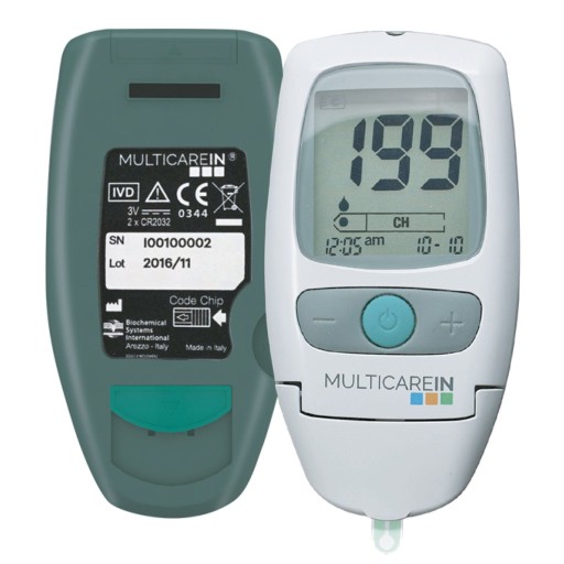 MULTICARE IN BSI ГЛЮКОМЕТР + ИЗМЕРЕНИЕ ХОЛЕСТЕРИНА, ГЛЮКОЗЫ, ТРИГЛИЦЕРИДОВ