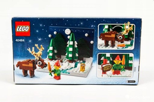 LEGO 40484 Кирпичи на заднем дворе Санты, НОВИНКА