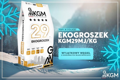 Эко-горошек уголь КГМ 29МДж/КГ - Топливо, уголь STRONG Polish 1T