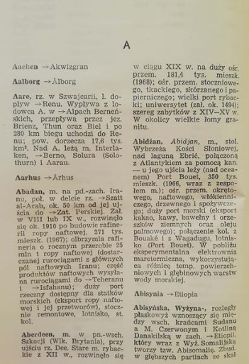 Словарь мировой географии