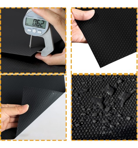 ПРОТИВОСКОЛЬЖАЮЩИЙ ЗАЩИТНЫЙ КОВРИК ДЛЯ ЯЩИКОВ ШКАФА PAD 60x600 ЧЕРНЫЙ