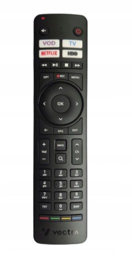 ПУЛЬТ VECTRA REMOTE ДЛЯ SMART 4K ANDROID ДЕКОДЕРА НОВЫЙ