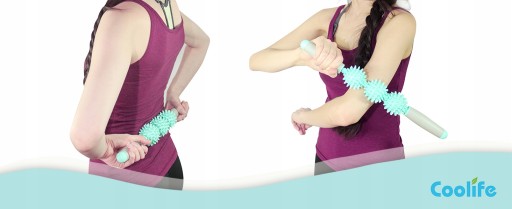 Массажер Cellulite Roller Muscle Roller с 3 шариками