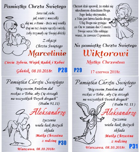 Серебряная цепочка 925 пробы с выгравированной медалью ангела